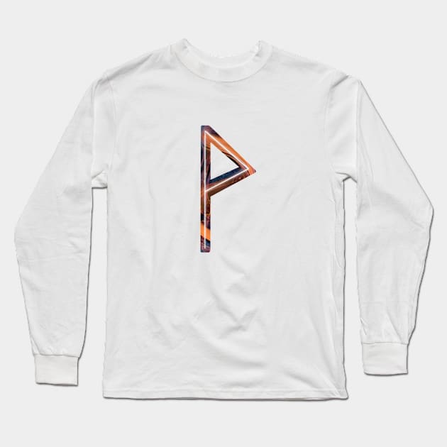 Wunjo RUNES Long Sleeve T-Shirt by Aomampzzdrawing